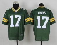 Nike Green Bay Packers #17 Davante Adams Green Team Color Men's Stitched NFL Elite Jersey