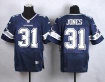 Nike Dallas Cowboys #31 Byron Jones Navy Blue Team Color Men's Stitched NFL Elite Jersey