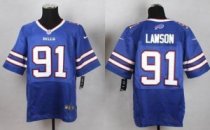 Nike Buffalo Bills -91 Manny Lawson Royal Blue Team Color Stitched NFL New Elite Jersey