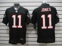 Nike Falcons 11 Julio Jones Black Alternate Stitched NFL Elite Jersey