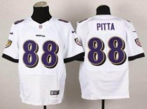 Nike Baltimore Ravens -88 Dennis Pitta White NFL New Elite Jersey