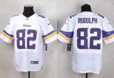 Nike Minnesota Vikings #82 Kyle Rudolph White Men's Stitched NFL Elite Jersey