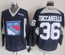 New York Rangers -36 Mats Zuccarello Navy Blue Practice Stitched NHL Jersey
