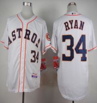 Houston Astros #34 Nolan Ryan White Cool Base Stitched MLB Jersey