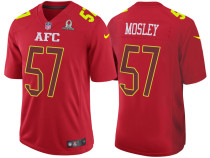 2017 PRO BOWL AFC CJ MOSLEY RED GAME JERSEY