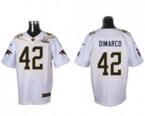 Nike Atlanta Falcons 42 Patrick DiMarco White 2016 Pro Bowl Stitched NFL Elite Jersey