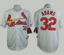 St Louis Cardinals #32 Matt Adams White Cool Base Stitched MLB Jersey