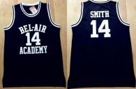 Bel-Air Academy -14 Smith Black Stitched Basketball Jersey