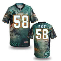 Miami Dolphins -58 DANSBY Stitched NFL Elite Fanatical Version Jersey (3)