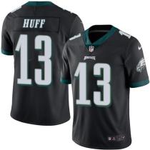 Nike Eagles -13 Josh Huff Black Stitched NFL Color Rush Limited Jersey