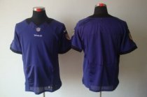 Nike Ravens Blank Purple Team Color Men Stitched NFL Elite Jersey