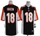 Nike Bengals -18 A J Green Black Team Color Stitched NFL Game Jersey