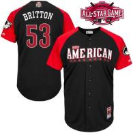Baltimore Orioles #53 Zach Britton Black 2015 All-Star American League Stitched MLB Jersey