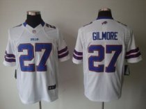 Nike Bills -27 Stephon Gilmore White Stitched NFL Limited Jersey