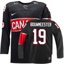 Olympic 2014 CA 19 Jay Bouwmeester Black Stitched NHL Jersey