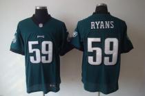 Nike Philadelphia Eagles #59 DeMeco Ryans Midnight Green Team Color Men's Stitched NFL Elite Jersey