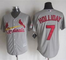 St Louis Cardinals #7 Matt Holliday Grey New Cool Base Stitched MLB Jersey