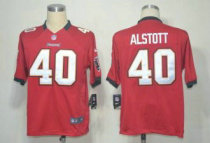 Nike Buccaneers -40 Mike Alstott Red Team Color Stitched NFL Game Jersey
