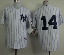 New York Yankees -14 Stephen Drew White Cool Base Stitched MLB Jersey