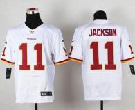Nike Washington Redskins -11 DeSean Jackson White Men's Stitched NFL Elite Jersey