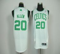 Boston Celtics -20 Ray Allen White Revolution 30 Stitched NBA Jersey