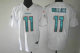 Nike Dolphins -11 Mike Wallace White Stitched NFL Elite Jersey