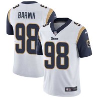 Nike Rams -98 Connor Barwin White Stitched NFL Vapor Untouchable Limited Jersey