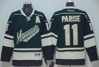 Minnesota Wild -11 Zach Parise Green Stitched NHL Jersey