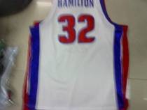 Detroit Pistons -32 Richard Hamilton Stitched White NBA Jersey