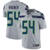 Nike Seahawks -54 Bobby Wagner Grey Alternate Stitched NFL Vapor Untouchable Limited Jersey