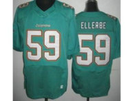 Nike Miami Dolphins 59 Dannell Ellerbe Elite Green NFL Jersey