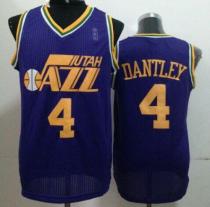 Utah Jazz -4 Adrian Dantley Purple Throwback Stitched NBA Jersey