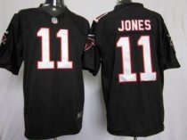 Nike Falcons 11 Julio Jones Black Alternate Stitched NFL Game Jersey