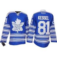 Toronto Maple Leafs -81 Phil Kessel Blue 2014 Winter Classic Stitched NHL Jersey
