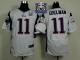 Nike New England Patriots -11 Julian Edelman White Super Bowl XLIX Champions Patch Mens Stitched NFL