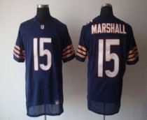 Nike Bears -15 Brandon Marshall Navy Blue Team Color Stitched NFL Elite Jersey