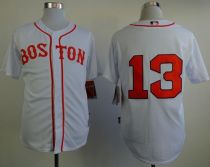 Boston Red Sox #13 Hanley Ramirez New White Cool Base Stitched MLB Jersey