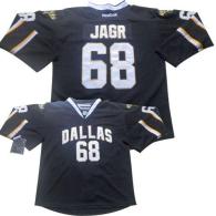 Dallas Stars -68 Jaromir Jagr Stitched Black NHL Jersey
