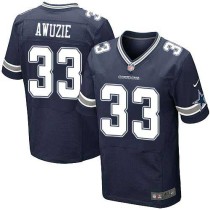Nike Cowboys -33 Chidobe Awuzie Navy Blue Team Color Stitched NFL Elite Jersey