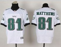 Nike Philadelphia Eagles #81 Jordan Matthews White Men's Stitched NFL Elite Jersey