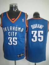 Oklahoma City Thunder -35 Kevin Durant Stitched Blue NBA Jersey
