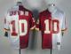 Nike Washington Redskins -10 Robert Griffin III Burgundy Red White Men's Stitched NFL Elite Split Je