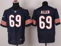 Nike Bears -69 Jared Allen Navy Blue Team Color Men's Stitched NFL Elite Jersey
