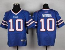 Nike Buffalo Bills -10 Robert Woods Royal Blue Team Color NFL New Elite Jersey
