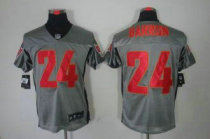 Nike Buccaneers -24 Mark Barron Grey Shadow Stitched NFL Elite Jersey