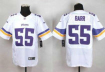 Nike Minnesota Vikings -55 Anthony Barr White Stitched NFL Elite Jersey