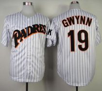 Mitchell and Ness San Diego Padres #19 Tony Gwynn Stitched Throwback MLB Jersey
