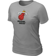 NBA Miami Heat Big Tall Primary Logo Women T-Shirt (7)