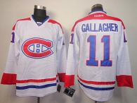 Montreal Canadiens -11 Brendan Gallagher White Stitched NHL Jersey