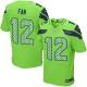 Nike Seattle Seahawks #12 Fan Green Alternate Men‘s Stitched NFL Elite Jersey